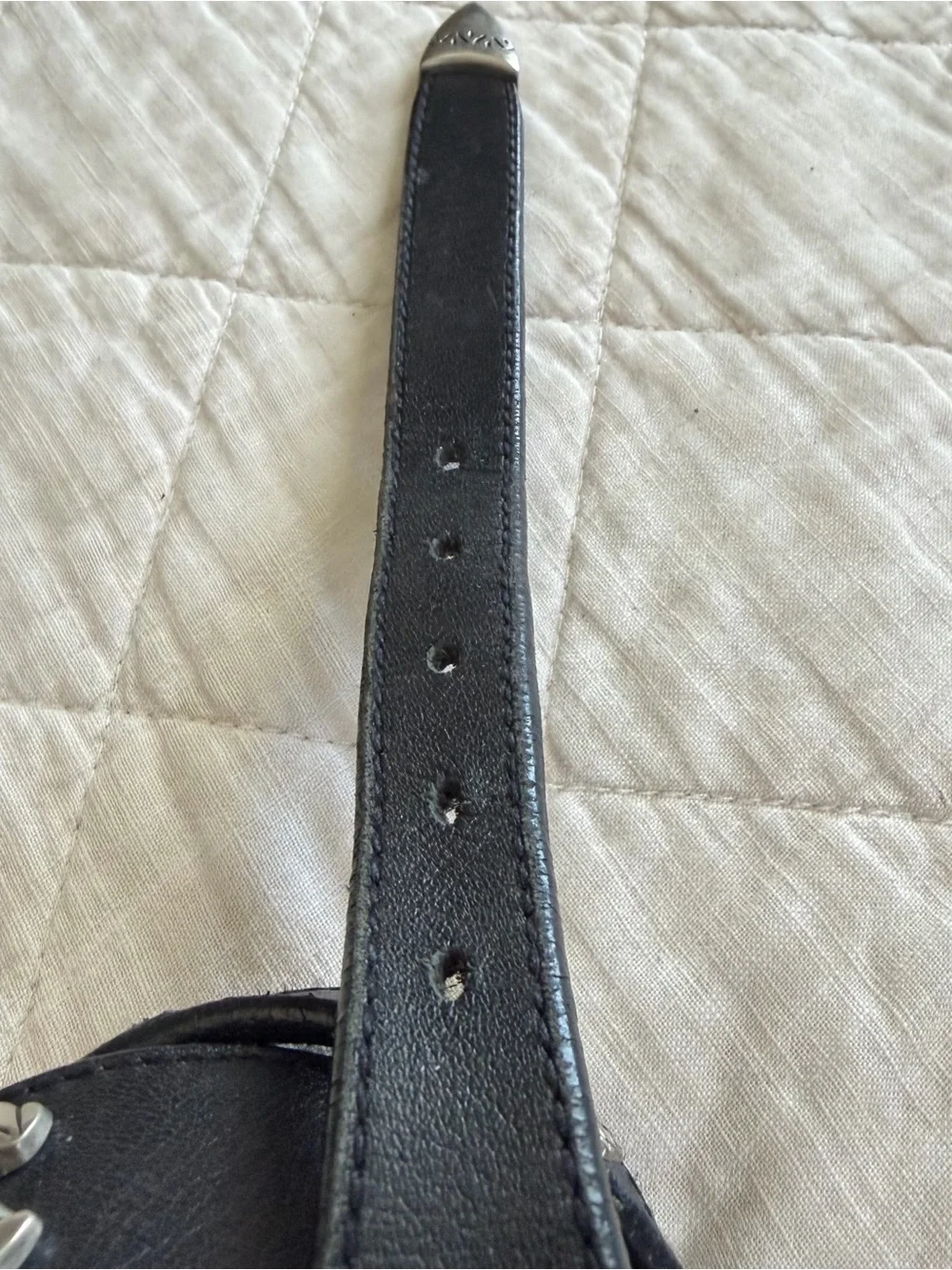 Vintage 1992 Warner Bros Looney Tunes Leather Belt Size 34